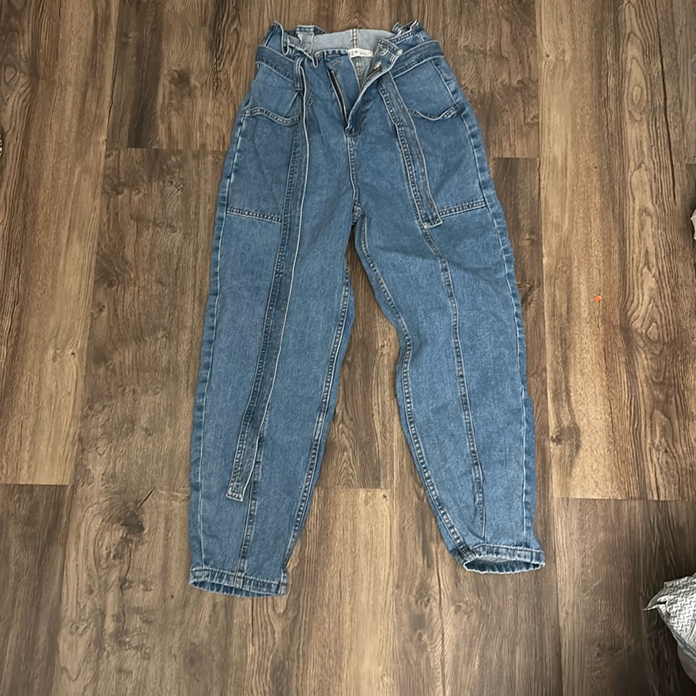 Denim& Co Paperbag Jeans